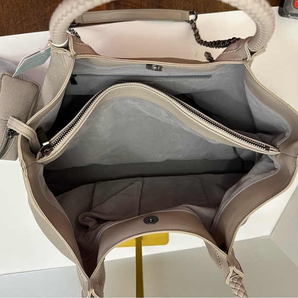 GUNAS Ruth Canvas Tote – Stone Gray – Includes Matching Pouch - Picture 10 of 16